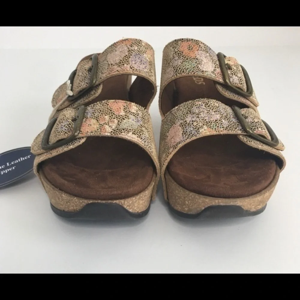 White Mountain Leather Helga Boho Sandals.